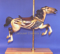 antique carousel horse